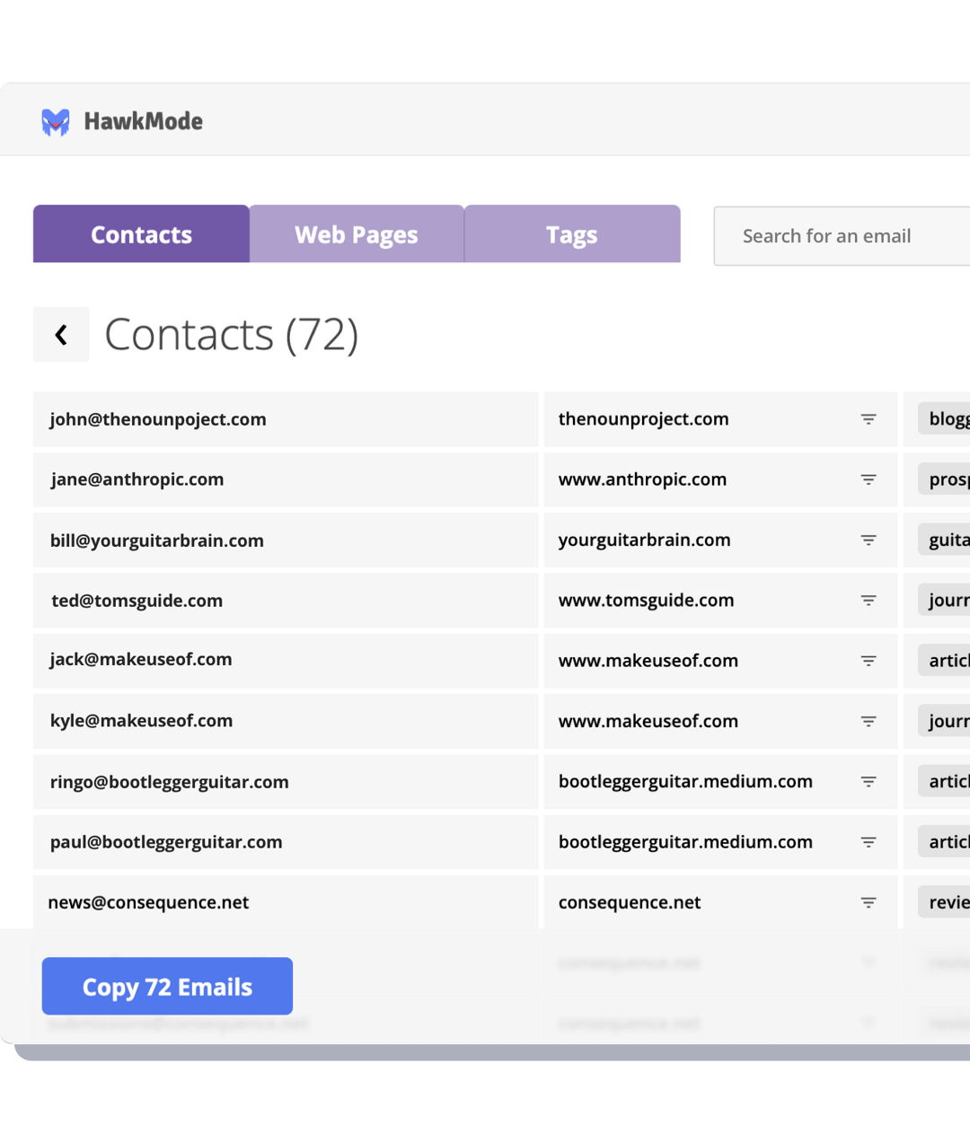 Build & Manage Email Lists Effortlessly